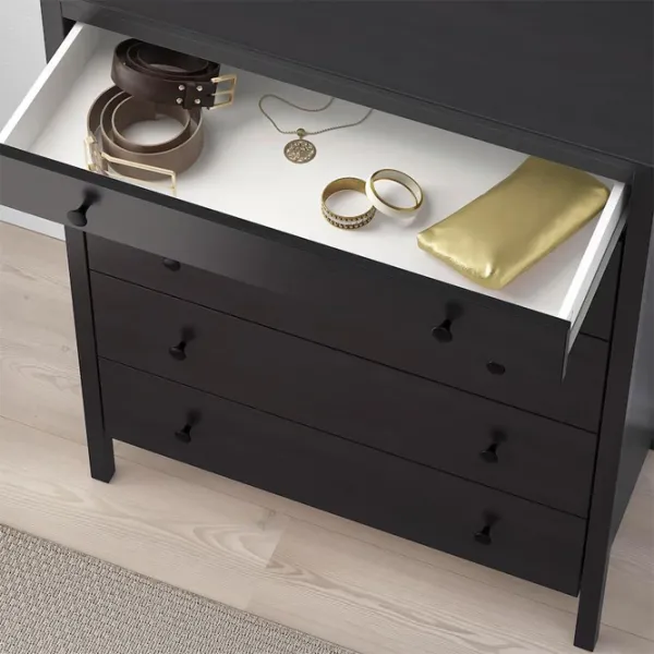 Comodă Ikea Koppang 114 x 90 x 44/ MDF/ Black photo 3