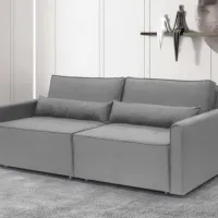 Canapea Fabulous Benisa A08 (5700752) Catifea/ Dark Gray photo 4