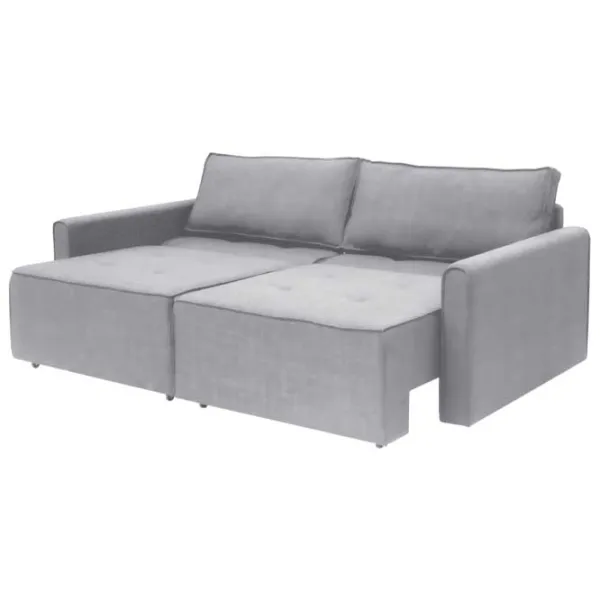 Canapea Fabulous Benisa A09 (5700753) Catifea/ Light Gray photo 2