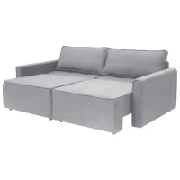 Canapea Fabulous Benisa A09 (5700753) Catifea/ Light Gray photo 2