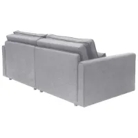 Canapea Fabulous Benisa A09 (5700753) Catifea/ Light Gray photo 3