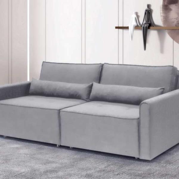 Canapea Fabulous Benisa A09 (5700753) Catifea/ Light Gray photo 4