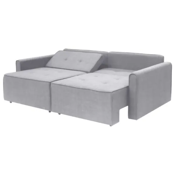 Canapea Fabulous Benisa A09 (5700753) Catifea/ Light Gray photo 5