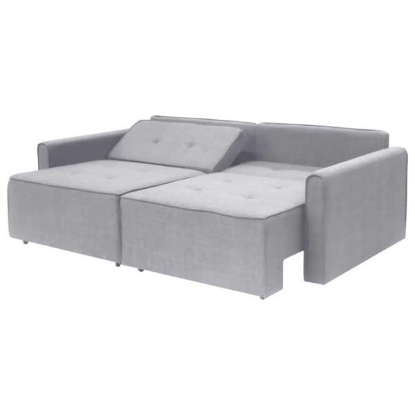 Canapea Fabulous Benisa A09 (5700753) Catifea/ Light Gray photo 5