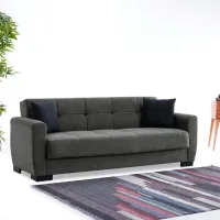 Canapea Fabulous Baran (5641646) Pânză de iută/ Dark Gray photo 2