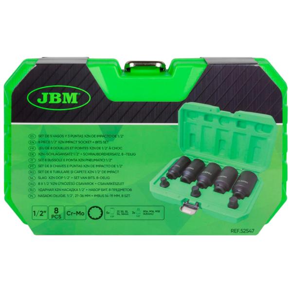 Set de capete de impact JBM 52547 78 mm photo 4