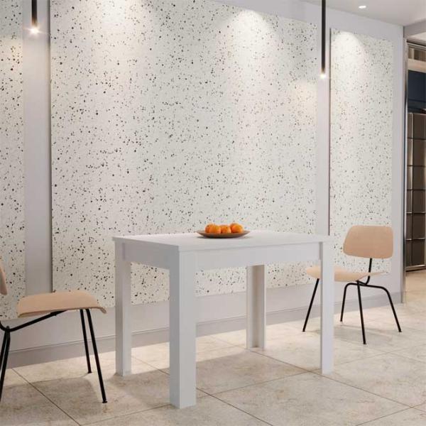 Кухонный стол Haaus Zeta ДСП/ White photo 2