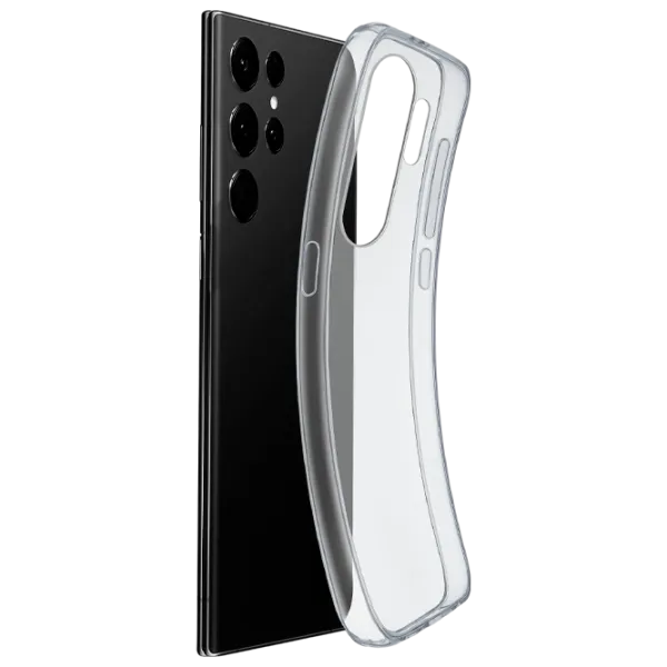 Husă pentru smartphone Samsung Galaxy S24 Ultra Cellularline/ Back/ TPU/ Transparent photo 2