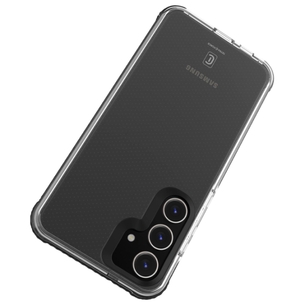 Чехол для смартфона Samsung Galaxy S24 Cellularline/ Back/ TPU/ Прозрачный Черный photo 3 Чехол для смартфона Samsung Galaxy S24 Cellularline/ Back/ TPU/ Прозрачный Черный photo 3