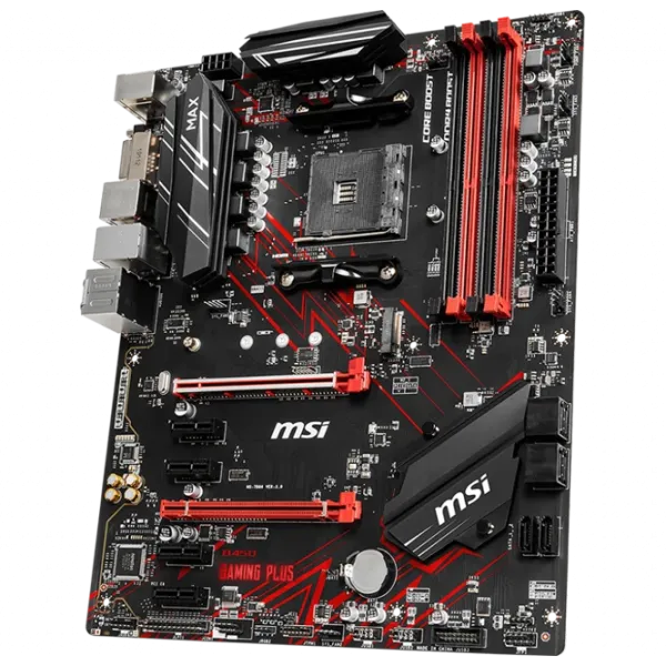 Материнская плата MSI B450 GAMING PLUS MAX ATX/ AMD B450 photo 2 Материнская плата MSI B450 GAMING PLUS MAX ATX/ AMD B450 photo 2
