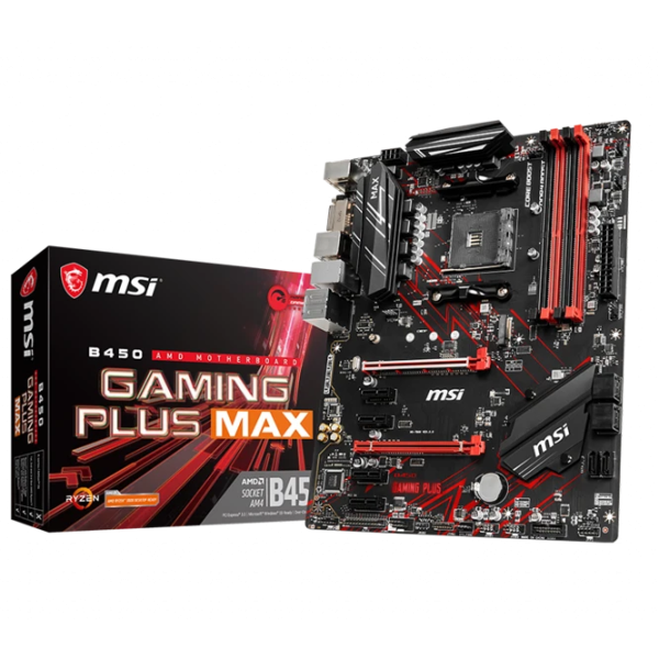 Материнская плата MSI B450 GAMING PLUS MAX ATX/ AMD B450 photo 5 Материнская плата MSI B450 GAMING PLUS MAX ATX/ AMD B450 photo 5
