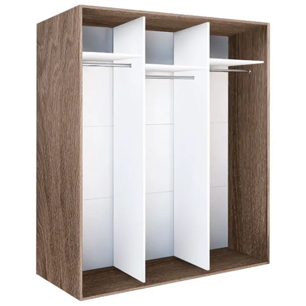 Шкаф Купе Modern Braun Top 3 210 x 60см x 179 / ДСП / Дуб Сонома Трюфель photo 2