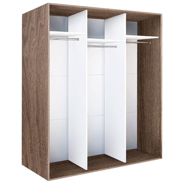 Шкаф Купе Modern Braun Top 3 210 x 60см x 179 / ДСП / Дуб Сонома Трюфель photo 2
