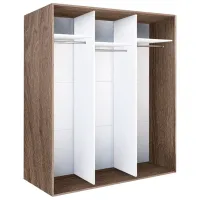 Dulap Coupe Modern Braun Top 3 210 x 60 x 179 / DSP / Sonoma Oak Truffle photo 2