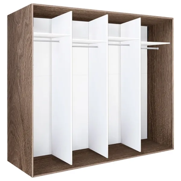 Шкаф Купе Modern Top 4 238 x 60см x 210 / ДСП / Дуб Сонома Трюфель photo 2