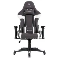 Scaun Gaming Oversteel Ultimet Stofă/ Black White photo 2