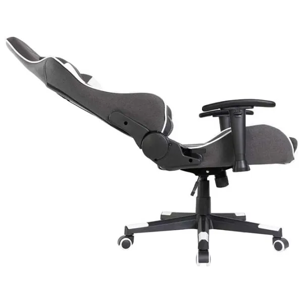 Игровое кресло Oversteel Ultimet Ткань/ Черный Белый photo 4