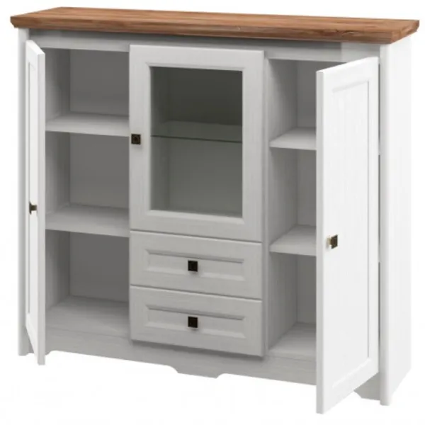Comodă Neman Tivoli 120 x 138 x 38/ MDF/ Stejar stirling photo 2