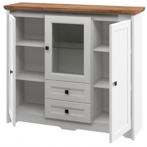 Comodă Neman Tivoli 120 x 138 x 38/ MDF/ Stejar stirling photo 2
