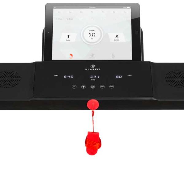 Беговая дорожка Klarfit Treado Active 10 км/ ч/ 100 кг/ Серый photo 2