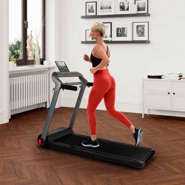 Bandă de alergat Capital Sports Compact Space X 10 km/ h/ 90 kg/ Black photo 4 Bandă de alergat Capital Sports Compact Space X 10 km/ h/ 90 kg/ Black photo 4