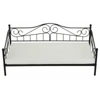 Кровать Mobhaus Daina 90 x 200 см/ Металл/ Черный photo 2