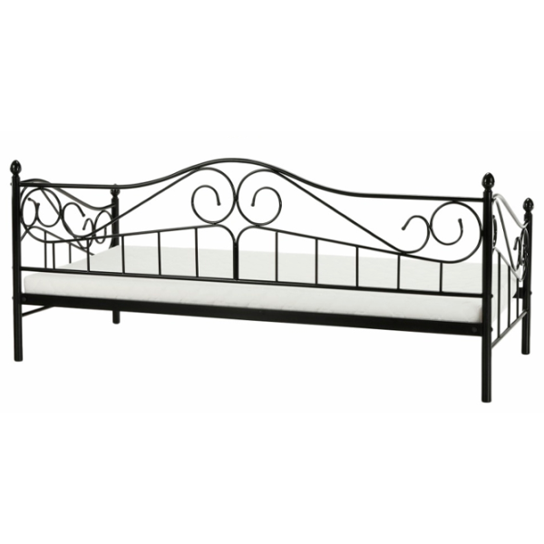 Кровать Mobhaus Daina 90 x 200 см/ Металл/ Черный photo 3