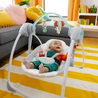 Leagăn pentru bebeluși Bright Starts Whimsical Wild (1009533-3) 9 kg/ Gray photo 3