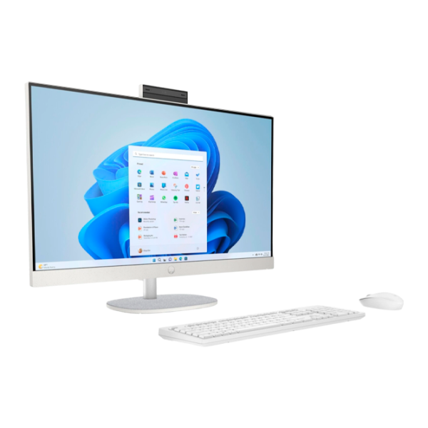 Моноблок HP 27" Full HD Ryzen 7/ 27-cr0003ci/ 16 ГБ/ 512 ГБ/ Белый photo 2 Моноблок HP 27" Full HD Ryzen 7/ 27-cr0003ci/ 16 ГБ/ 512 ГБ/ Белый photo 2