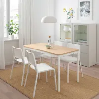 Masă de bucătărie Ikea Tommaryd PAL/ White photo 2