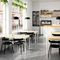 Masă de bucătărie Ikea Tommaryd PAL/ White photo 3