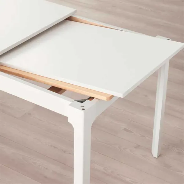 Masă de bucătărie extensibilă Ikea Ekedalen PAL/ White photo 3 Masă de bucătărie extensibilă Ikea Ekedalen PAL/ White photo 3