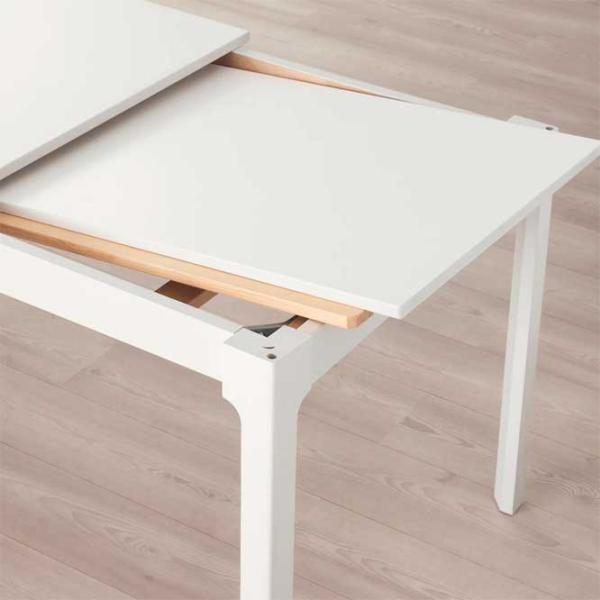 Masă de bucătărie extensibilă Ikea Ekedalen PAL/ White photo 3 Masă de bucătărie extensibilă Ikea Ekedalen PAL/ White photo 3