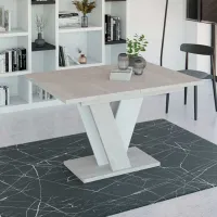 Кухонный стол раскладной Prospero Viney K350 ДСП/ Белый photo 2