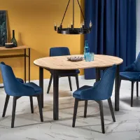 Masă de bucătărie extensibilă Halmar Ringo MDF/ Stejar malaysian photo 2