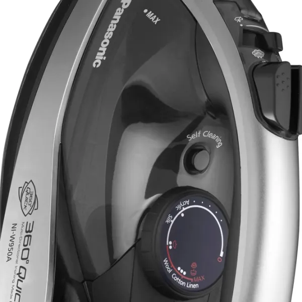 Утюг Panasonic NI-W950ALTW Классический/ 2400 Вт/ Черный photo 5