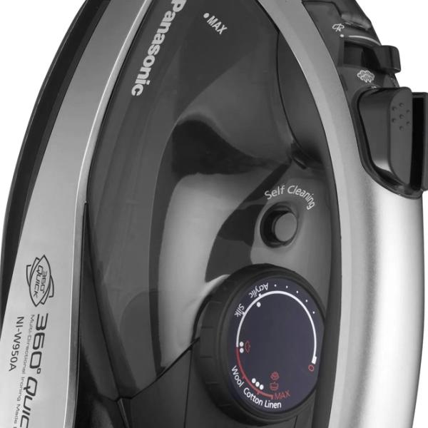 Утюг Panasonic NI-W950ALTW Классический/ 2400 Вт/ Черный photo 5