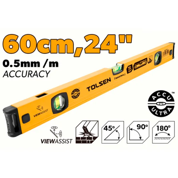 Nivelă Tolsen 35233 Aluminiu photo 2