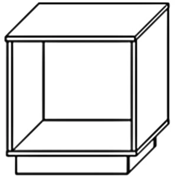 Noptiere KMK Kenzo 50 x 45.5 x 47/ PAL/ White Gloss photo 2