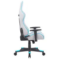 Scaun Gaming Newskill Zephyr Kitsune Blue Gray photo 4