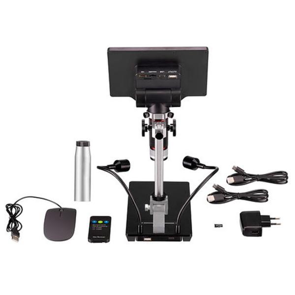 Microscop Bresser 2L Optic/ Black photo 4