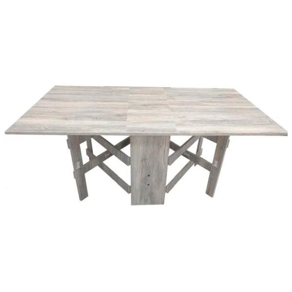 Masă de bucătărie extensibilă ML-Mobila 01061689003 PAL/ Gray photo 2