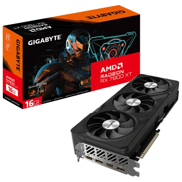 Placă video Gigabyte Radeon RX 7800 XT GAMING OC PCI Express 4.0 / 16 GB photo 5 Placă video Gigabyte Radeon RX 7800 XT GAMING OC PCI Express 4.0 / 16 GB photo 5