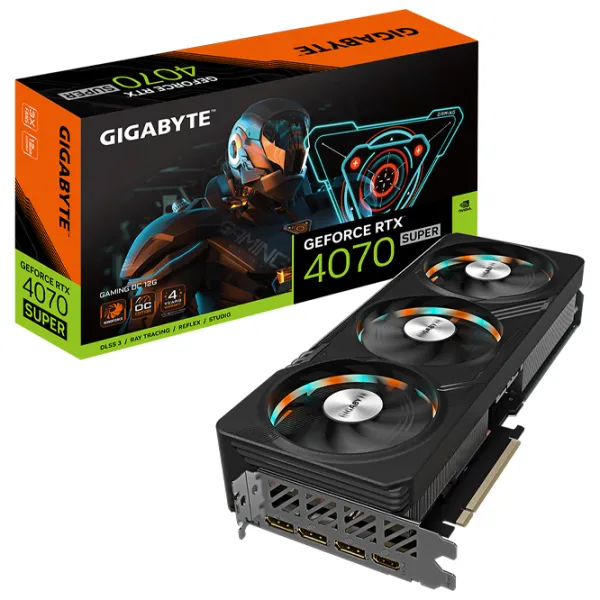 Видеокарта Gigabyte GeForce RTX 4070 SUPER GAMING OC PCI Express x16 4.0 / 12 ГБ photo 6 Видеокарта Gigabyte GeForce RTX 4070 SUPER GAMING OC PCI Express x16 4.0 / 12 ГБ photo 6