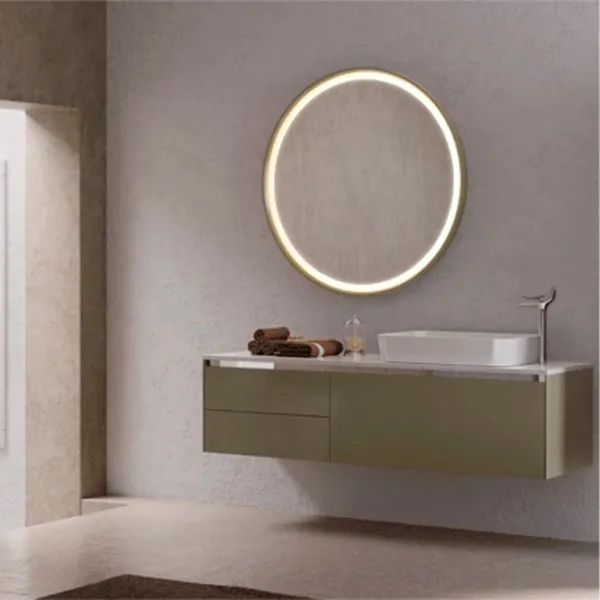 Зеркало для ванной Creavit Flat МДФ/ Овальная photo 2