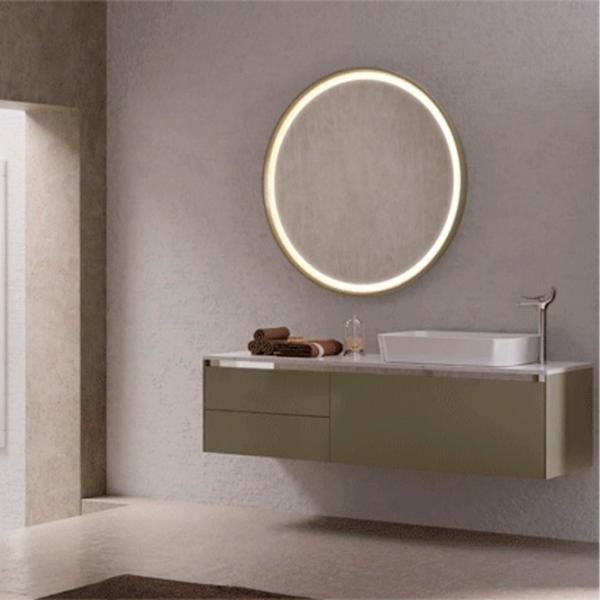Зеркало для ванной Creavit Flat МДФ/ Овальная photo 2