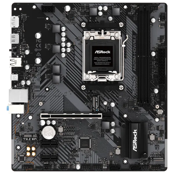 Материнская плата ASRock A620M-HDV/ M.2 micro ATX/ AMD A620M photo 4