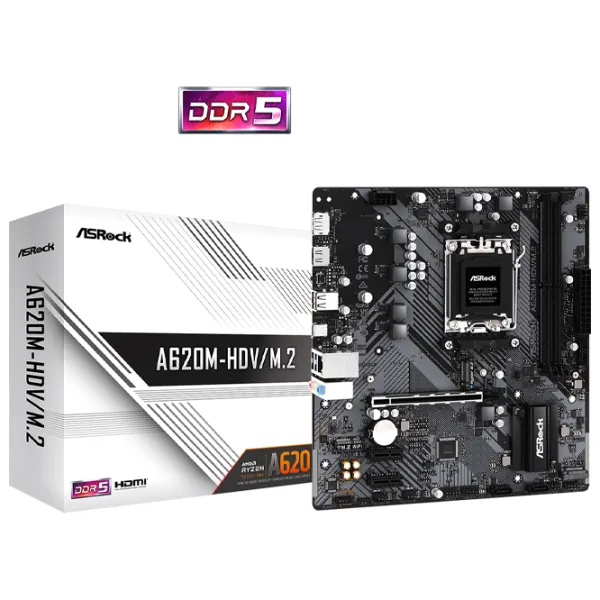 Материнская плата ASRock A620M-HDV/ M.2 micro ATX/ AMD A620M photo 6
