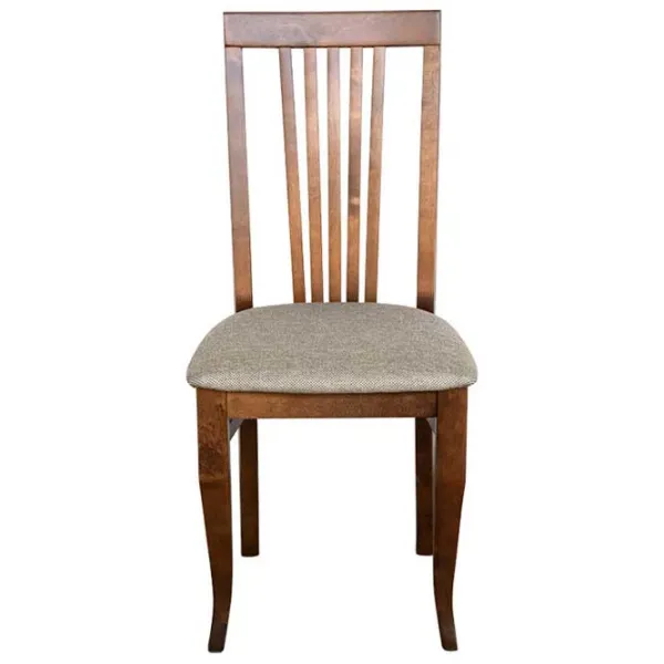 Scaun de bucătărie ML-Mobila MDK-99 Stofă/ Nuc Beige photo 2