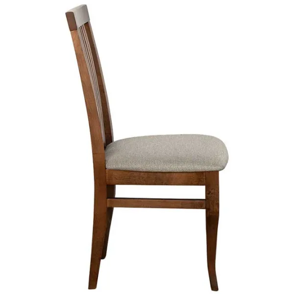 Scaun de bucătărie ML-Mobila MDK-99 Stofă/ Nuc Beige photo 3